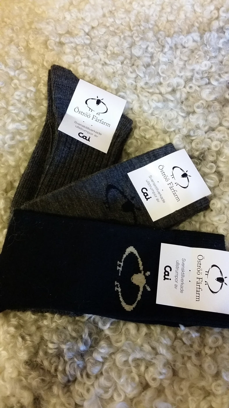 Wool socks a little thicker