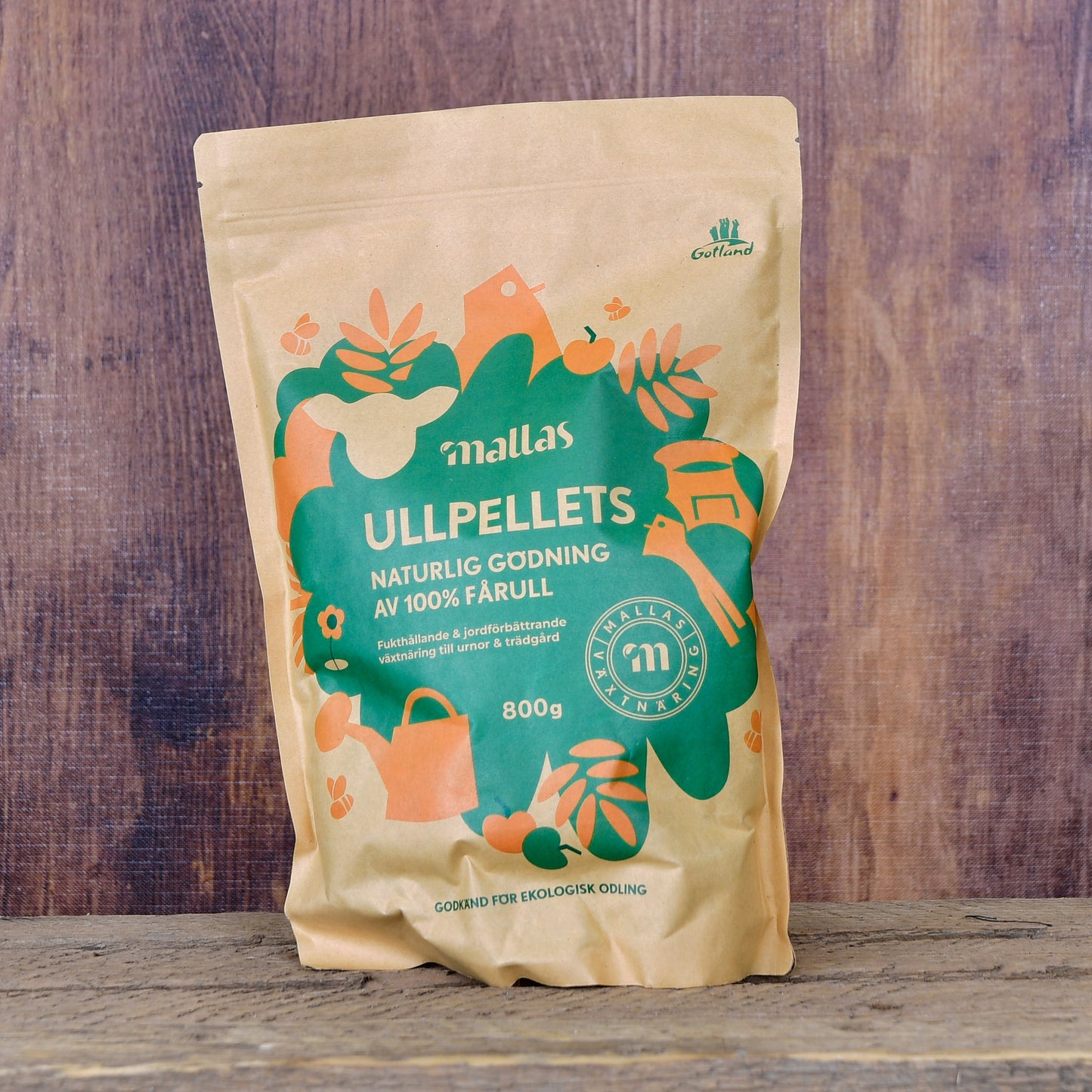 Wool pellets