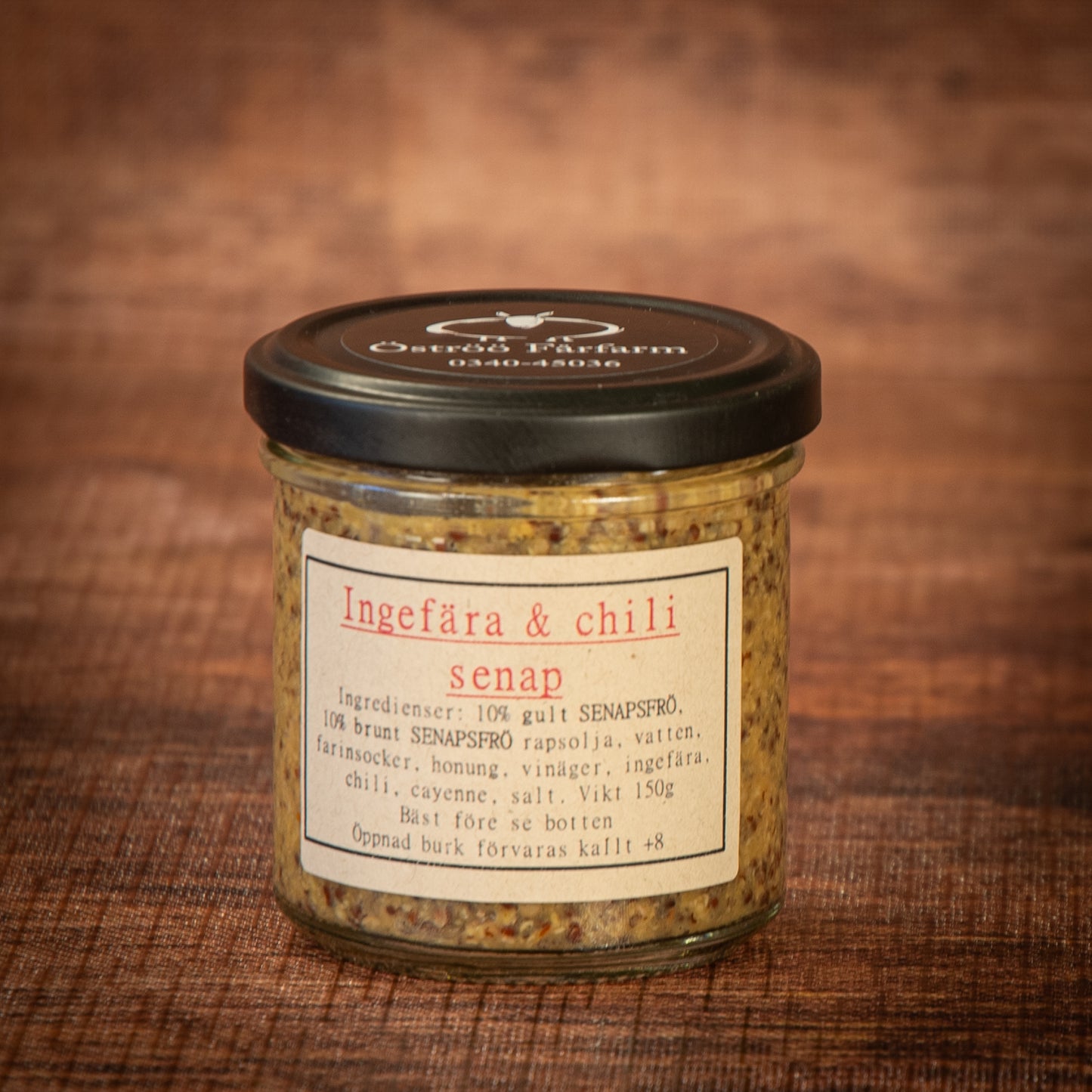 Öströö Fårfarm's own-produced mustard